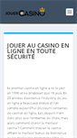 Mobile Screenshot of joueraucasino.com